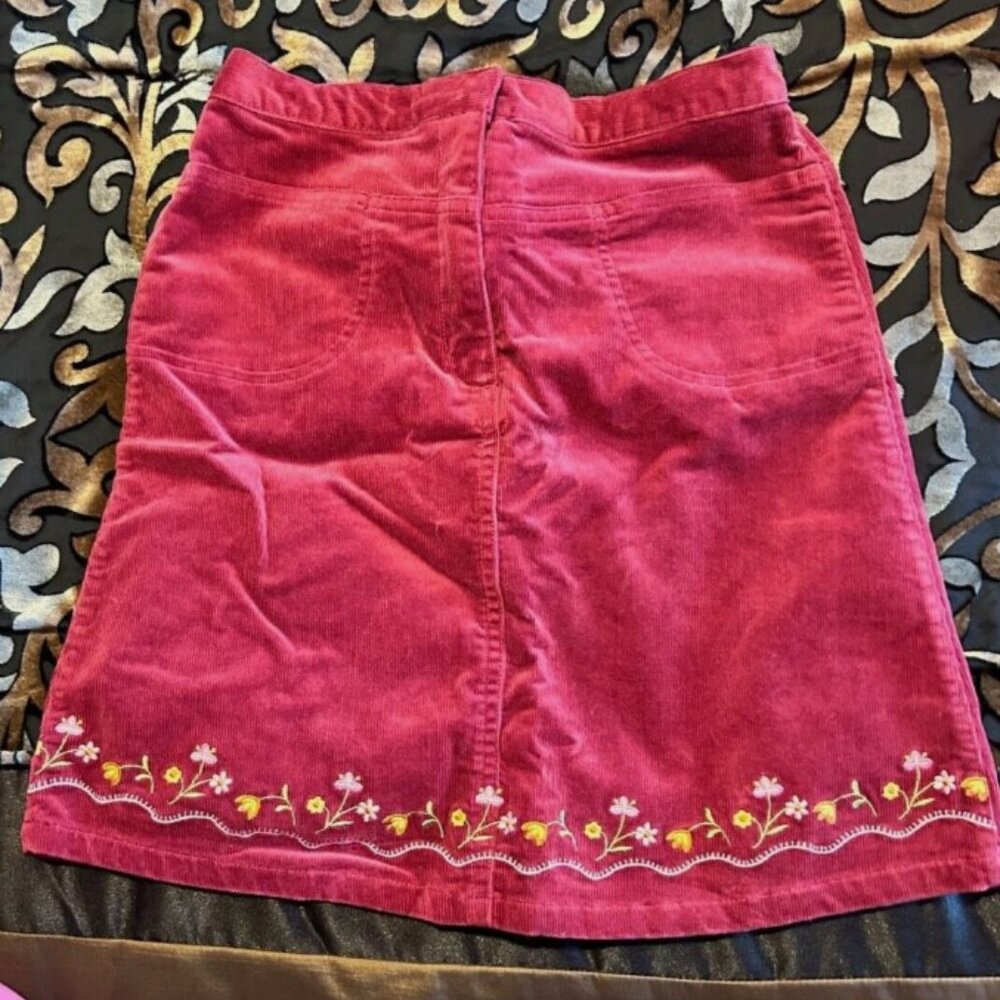 NWT Disney Girls Corduroy Skirt - size 10/12 - Large